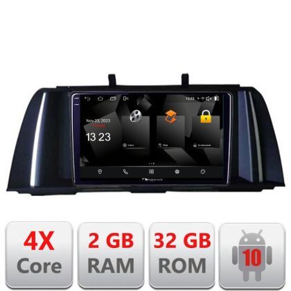 Navigatie Seria 5 F10 2010-2012 CIC Android Ecran 720P Quad Core 2+32 carplay android auto