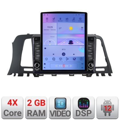 Navigatie Nissan Murano Z51 2007-2013 Android radio gps internet quad core 2+32 ecran vertical 9.7" KIT-murano2010+EDT-E708