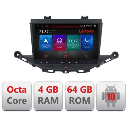 Navigatie Opel Astra K E-ASTRAK Octa Core cu Android Radio Bluetooth Internet GPS WIFI DSP 4+64GB 4G