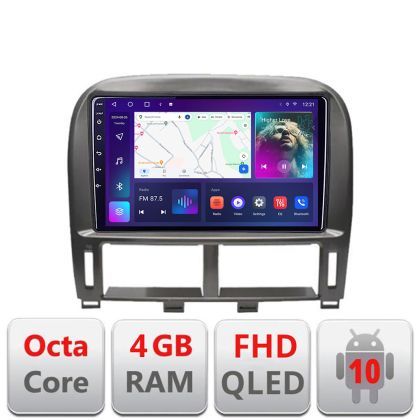 Navigatie Lexus LS 1999-2006 B- LS-99 Android Ecran QLED octa core 4+64 carplay android auto kit-ls-99+EDT-E309V3