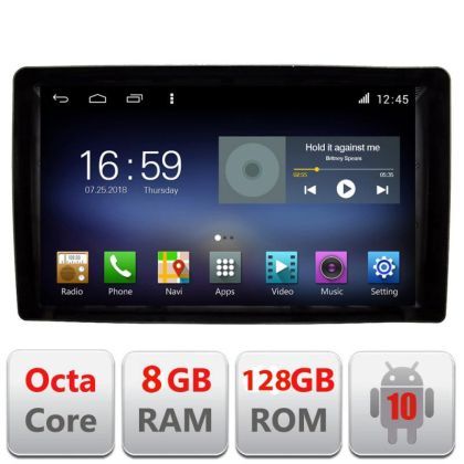 Navigatie universala 2din-2 Octa Core cu Android Radio Bluetooth Internet GPS WIFI DSP 8+128GB 4G