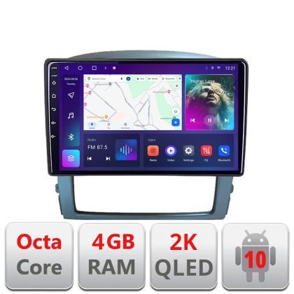 Navigatie Kia Sorento 2002-2008 Android Octa Core Ecran 2K QLED GPS 4G 4+32GB 360 KIT-sorento2002+EDT-E409-2K