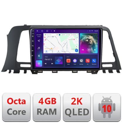 Navigatie Nissan Murano Z51 2007-2013 Android ecran Qled 2K Octa core 4+32 KIT-murano2010+EDT-E409-2K