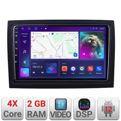 Navigatie Fiat ducato 2006- A-DUCATO  2+32 GB Android Waze USB Navigatie Internet Youtube Radio