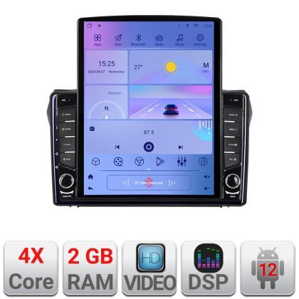 Navigatie Suzuki Alto 2009-2016 Android radio gps internet quad core 2+32 ecran vertical 9.7" KIT-alto+EDT-E708