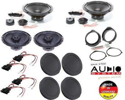 Difuzoare auto Audi A2 A3 A4 TT R8 dedicate usi fata si spate Audio System 460 W max