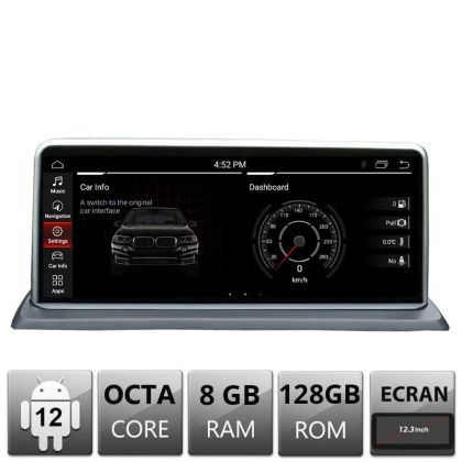 Navigatie dedicata Edotec BMW Seria 7 E65 masini cu CCCAndroid ecran 12.3" 8+128 4G BT