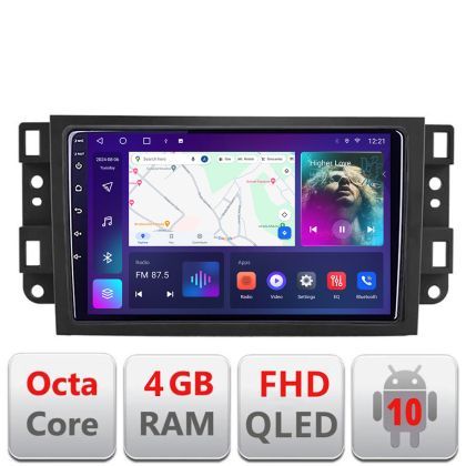 Navigatie Chevrolet Captiva B-020 Android Ecran QLED octa core 4+64 carplay android auto KIT-020+EDT-E309V3