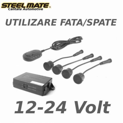 Senzori de parcare spate sau fata STEELMATE PTS411EX fara display alimentare 12-24v