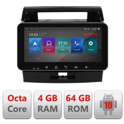 Navigatie Toyota LandCruiser 2008-2015 I-381 4+64 ecran 10.33" Android Waze USB Navigatie Internet Youtube Ra v1