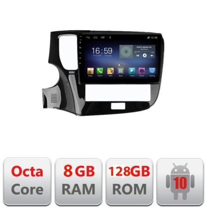 Navigatie Mitsubishi Oultander 2020- F-1230-20 Octa Core cu Android Radio Bluetooth Internet GPS WIFI DSP 8+128GB 4G