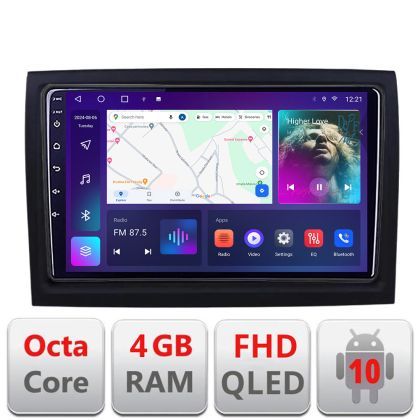 Navigatie Fiat ducato 2006- B-DUCATO Android Ecran QLED octa core 4+64 carplay android auto KIT-ducato+EDT-E309V3 v1