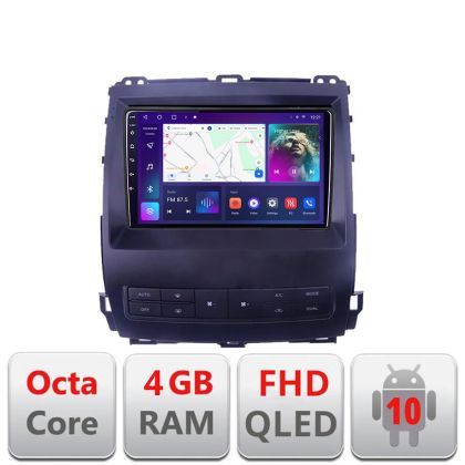 Navigatie Toyota Prado J120 2002-2009 B- j120 Android Ecran QLED octa core 4+64 carplay android auto kit-j120+EDT-E309V3 v1