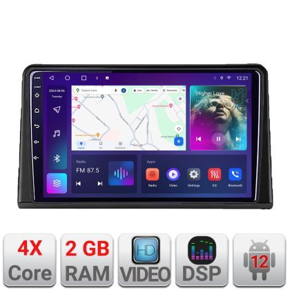 Navigatie Renault Express  Android radio gps internet  2+32 kit-express+EDT-E209v2