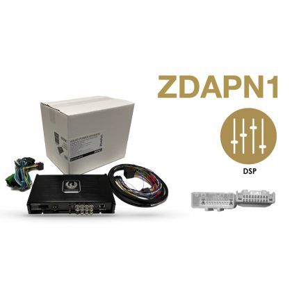 Kit PowerUp NISSAN cu DSP Phoenix Gold ZDAPN1, 4 x 100 watts, in 2 sau 4 ohm, 4 canale