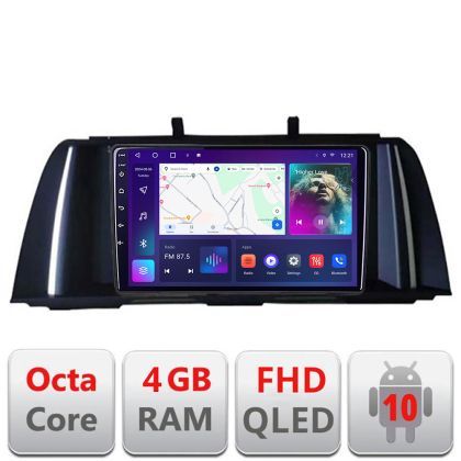 Navigatie Seria 5 F10 2010-2012 CIC Android Ecran QLED octa core 4+64 carplay android auto KIT-f10-cic+EDT-E309V3