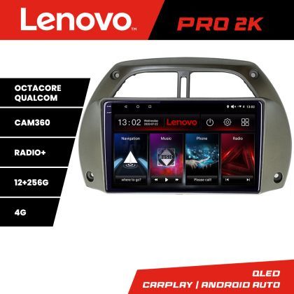 Navigatie Toyota Rav 4 2000-2004 Android radio gps internet 8 core QLED 2K 12+256 360 Lenovo