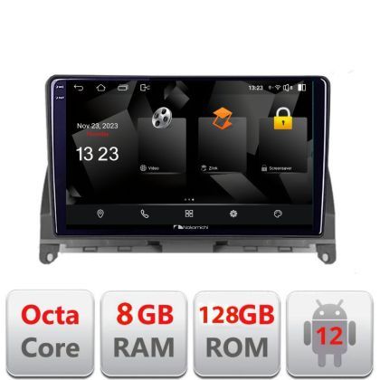 Navigatie Mercedes W204 2008-2012 5960Pro-W204 Android Octa Core Qualcomm 2K Qled 8+128 DTS DSP 360 4G Optical