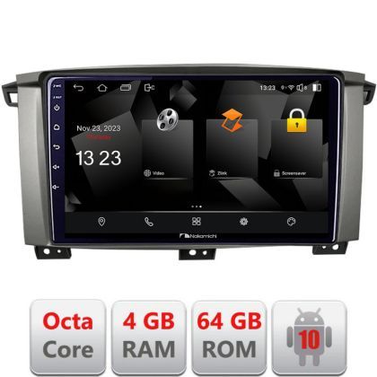 Navigatie Toyota Land Cruiser L100 2002-2006 Android Octa Core 720p 4+64 DSP 360 camera carplay android auto