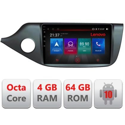 Navigatie Kia Ceed 2012-2018 E-KI39 Octa Core cu Android Radio Bluetooth Internet GPS WIFI DSP 4+64GB 4G