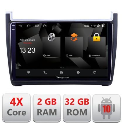 Navigatie VW Polo 2014- 5230-655 Android Ecran 720P Quad Core 2+32 carplay android auto