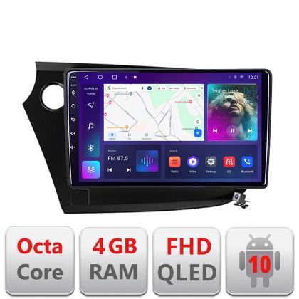 Navigatie Honda Insight 2009-2014 B-insight Android Ecran QLED octa core 4+64 carplay android auto KIT-INSIGHT+EDT-E309V3