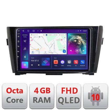 Navigatie Nissan Qashqai B-353 Android Ecran QLED octa core 4+64 carplay android auto KIT-353+EDT-E309V3