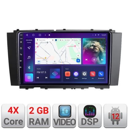 Navigatie Mercedes CLK W209 Android radio gps internet 2+32 Kit-w209+EDT-E209V2