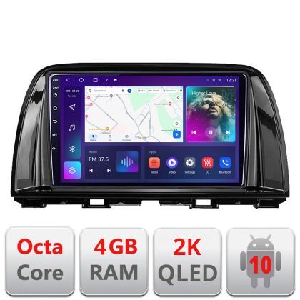 Navigatie Mazda CX5 2015-2017 Android Octa Core Ecran 2K QLED GPS 4G 4+32GB 360 kit-cx5-16+EDT-E409-2K