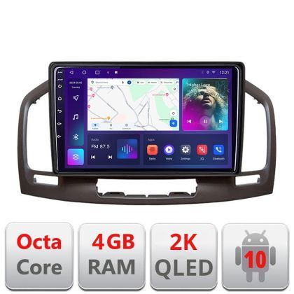 Navigatie Opel Insignia 2009-2013 C-114 Android Octa Core Ecran 2K QLED GPS 4G 4+32GB 360 KIT-114+EDT-E409-2K