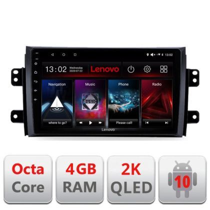 Navigatie Suzuki SX4 2006-2013 L-124, Octacore, 4Gb RAM, 64Gb Hdd, 4G, QLED 2K, DSP, Carplay, Bluetooth