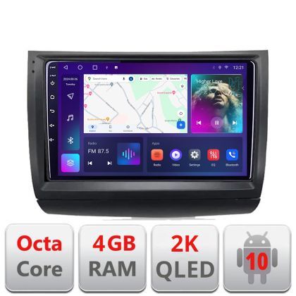 Navigatie Toyota Prius 2002-2010 C-prius Android Octa Core Ecran 2K QLED GPS 4G 4+32GB 360 KIT-prius+EDT-E409-2K