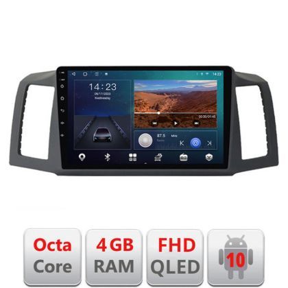 Navigatie Jeep Grand Cherokee 2008-2010 Android radio gps internet quad core 4+64 carplay android auto Kit-cherokee-2009+EDT-E310v3