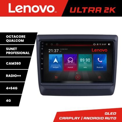 Navigatie Isuzu DMAX 2020- Lenovo Kit-DMAX20 8 core QLED Qualcomm 4+64 360 Android Waze USB Navigatie Internet Youtube Radio