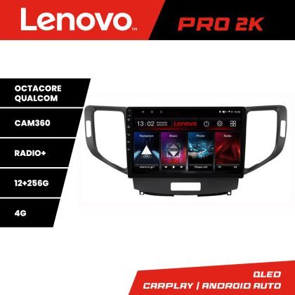 Navigatie Honda Accord 2008-2012 Lenovo Kit-8951 8 core QLED 2K 12+256 360 Android Waze USB Navigatie Internet Youtube Radio