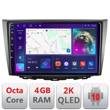 Navigatie Suzuki Kizashi 2009-2015 C-kizashi Android Octa Core Ecran 2K QLED GPS 4G 4+32GB 360 KIT-kizashi+EDT-E409-2K