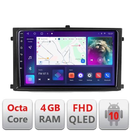 Navigatie Rexton 2019- B-REXTON Android Ecran QLED octa core 4+64 carplay android auto KIT-REXTON+EDT-E309V3