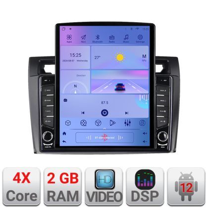 Navigatie Ford Fiesta MK5 2002-2008 Android radio gps internet quad core 2+32 ecran vertical 9.7" KIT-fiesta-mk5+EDT-E708