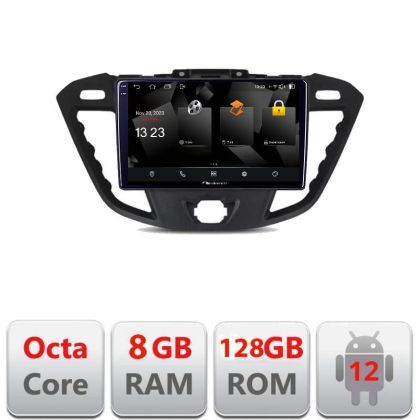 Navigatie Ford Transit Quad Core 5960Pro-845 Android Octa Core Qualcomm 2K Qled 8+128 DTS DSP 360 4G Optical