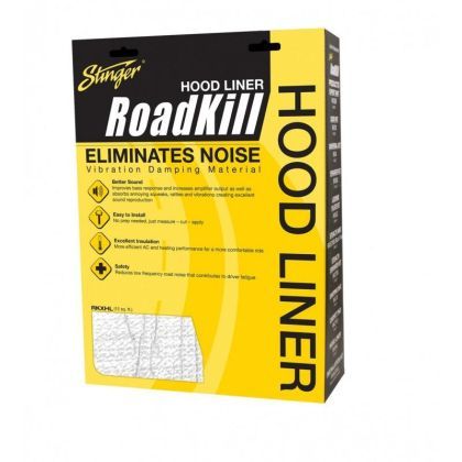 ROADKILL HOOD LINER DAMPING KIT 81.28cm X 137.16cm = 1.11 mp