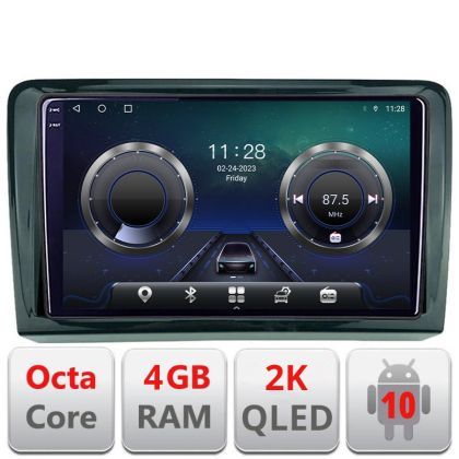 Navigatie VW PQB C-VW Android Octa Core Ecran 2K QLED GPS 4G 4+32GB 360 KIT-vw+EDT-E410-2K