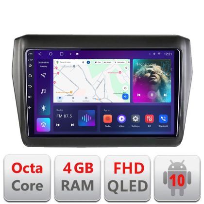 Navigatie Suzuki Swift 2017- B-2179 Android Ecran QLED octa core 4+64 carplay android auto KIT-2179+EDT-E309V3