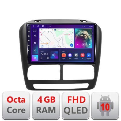 Navigatie Fiat Doblo 2010-2017 si Opel Combo 2010-2017 Android Ecran QLED octa core 4+64 carplay android auto KIT-DOBLO10+EDT-E309V3