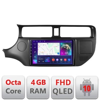 Navigatie Kia Rio 2011-2014 B-rio-11 Android Ecran QLED octa core 4+64 carplay android auto kit-rio-11+EDT-E309V3