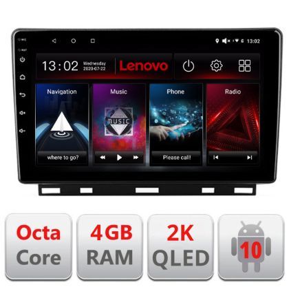 Navigatie Renault Clio 5, Octacore, 4Gb RAM, 64Gb Hdd, 4G, QLED 2K, DSP, Carplay, Bluetooth