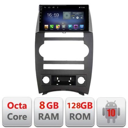 Navigatie Jeep Commander Android radio gps internet Octa Core 8+128 LTE Kit-commander+EDT-E609