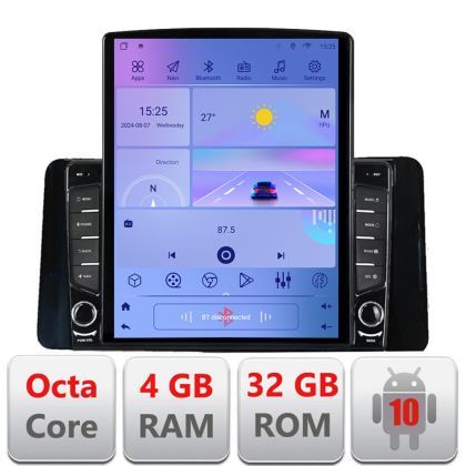 Navigatie Skoda Kamiq 2019- Android radio gps internet Octa Core 4+64 LTE Kit-kamiq+EDT-E710