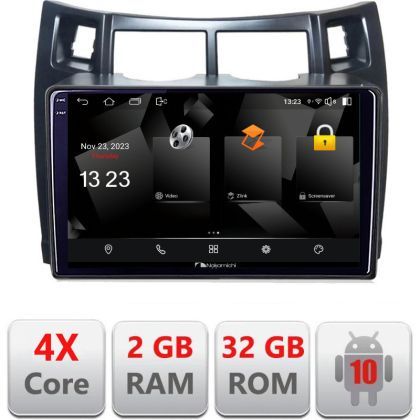 Navigatie Toyota Yaris 2008-2011 5230-YARIS08 Android Ecran 720P Quad Core 2+32 carplay android auto