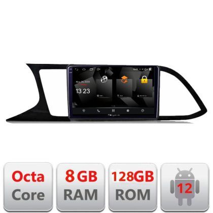 Navigatie Seat Leon MIB Quad Core 5960Pro-306 Android Octa Core Qualcomm 2K Qled 8+128 DTS DSP 360 4G Optical