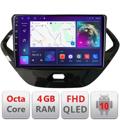 Navigatie Ford KA 2015-2020 Android radio gps internet quad core 4+64 carplay android auto KIT-ka+EDT-E309v3